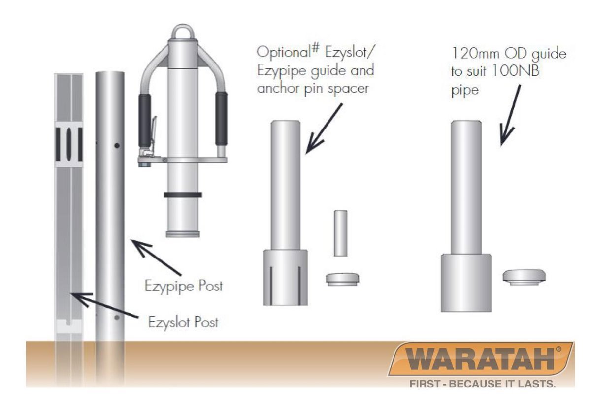 WAR Thumpa Pneumatic Post Driver Accessories