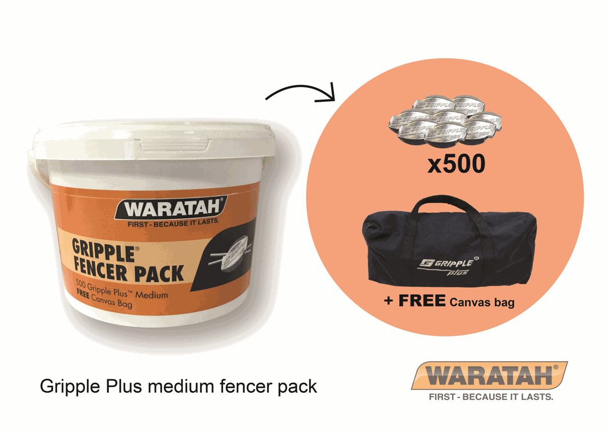 WAR Joiners Gripple Plus Medium Fencer Pack