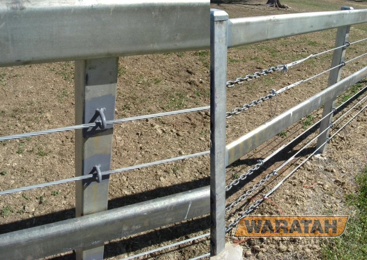 4 WAR Specialisedfencewire Cattleyardstrand Insitu 05