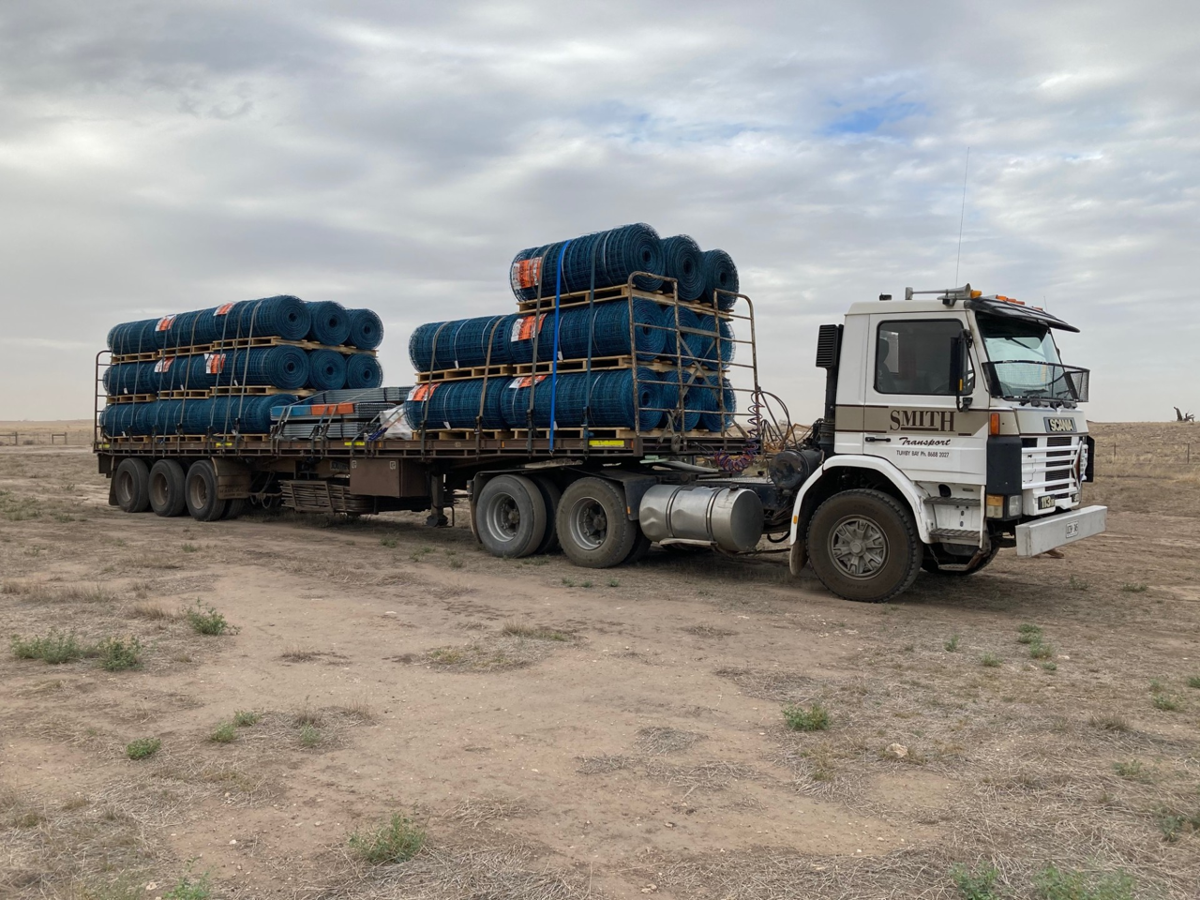 Truck Load Of Waratah Wire