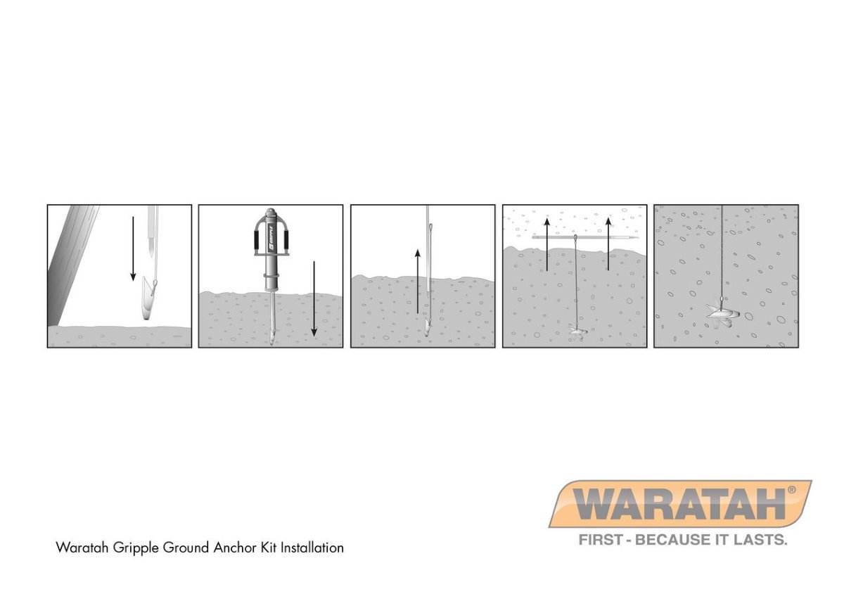 WAR Ground Anchor Kit Installation