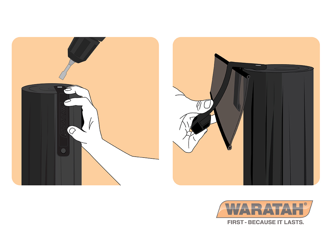 WAR Flex Rail Electric Inline Top Bracket Install