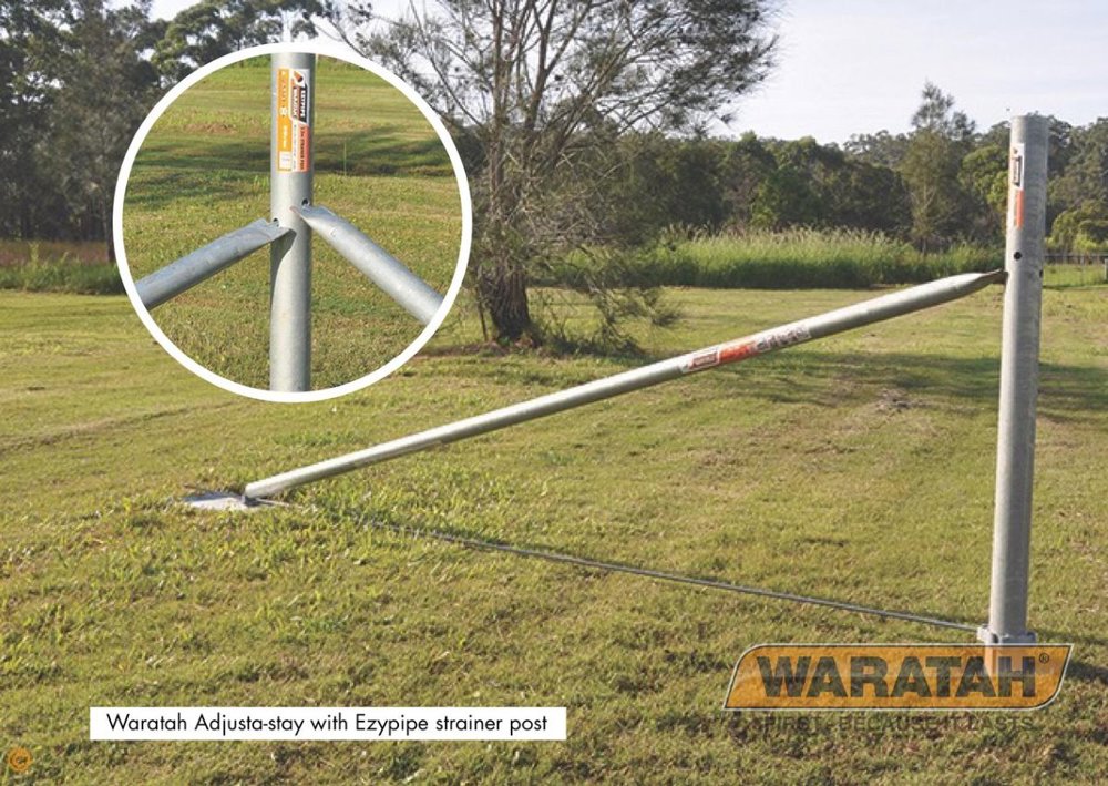 Adjustastay Strainer Assemblies Waratah Fencing