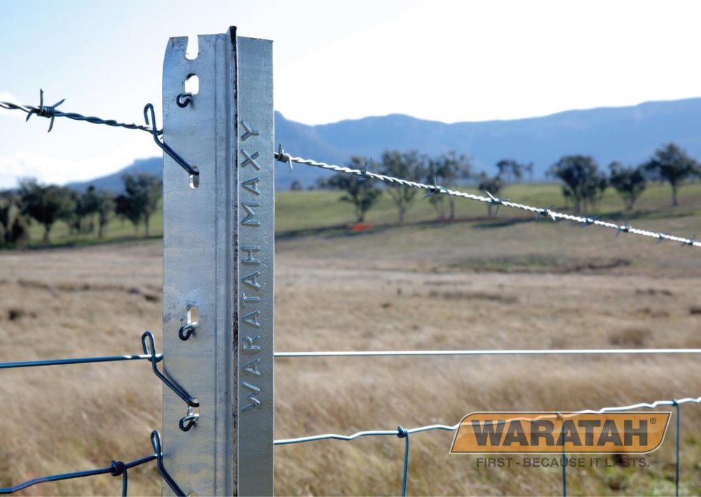Jio MaxY Post Australian Made Waratah Fencing XL steel fence