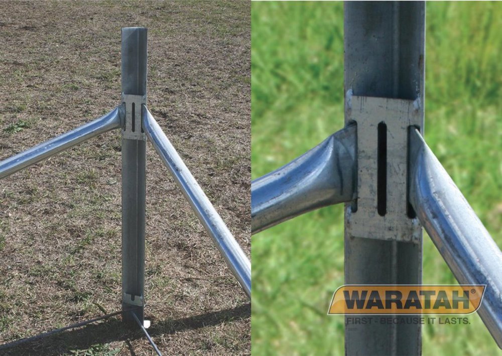 EzySlot Strainer Post Strainer Assemblies Waratah Fencing