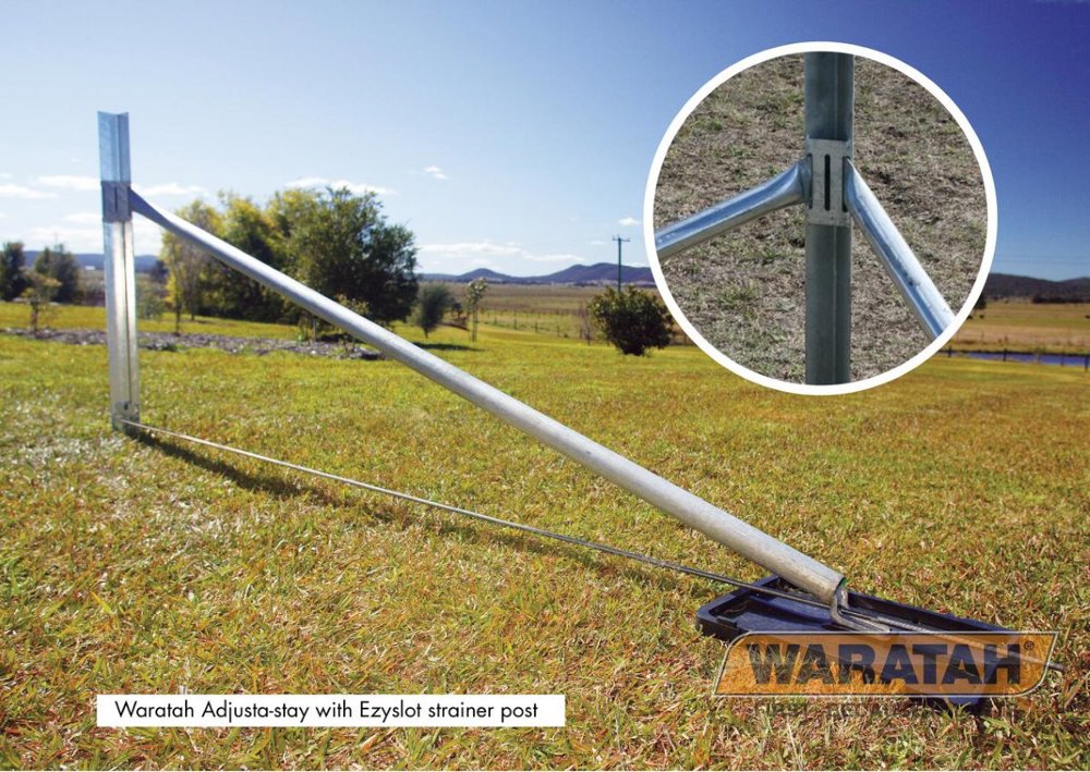 Adjustastay Strainer Assemblies Waratah Fencing