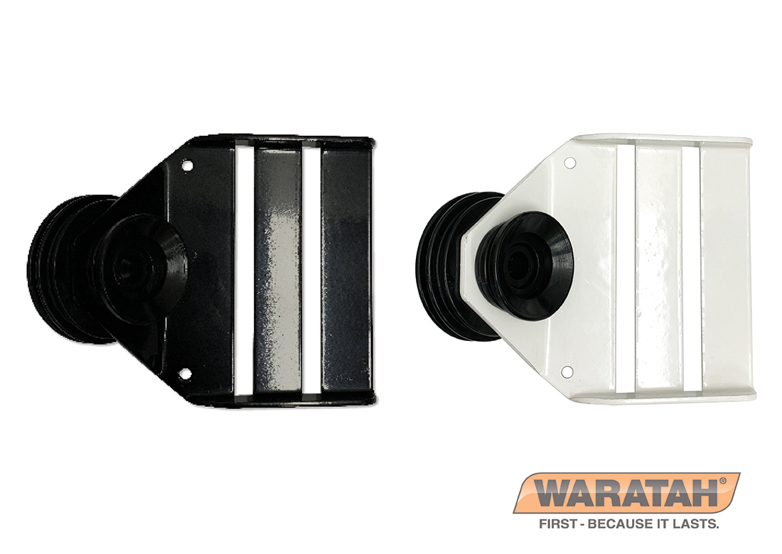 1 WAR Flex Rail Electric End Angle Bracket