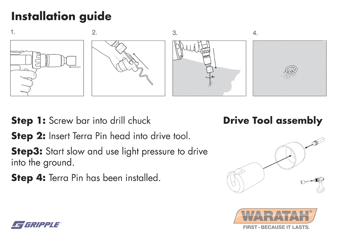 2 WAR Terra Pins Installation Guide