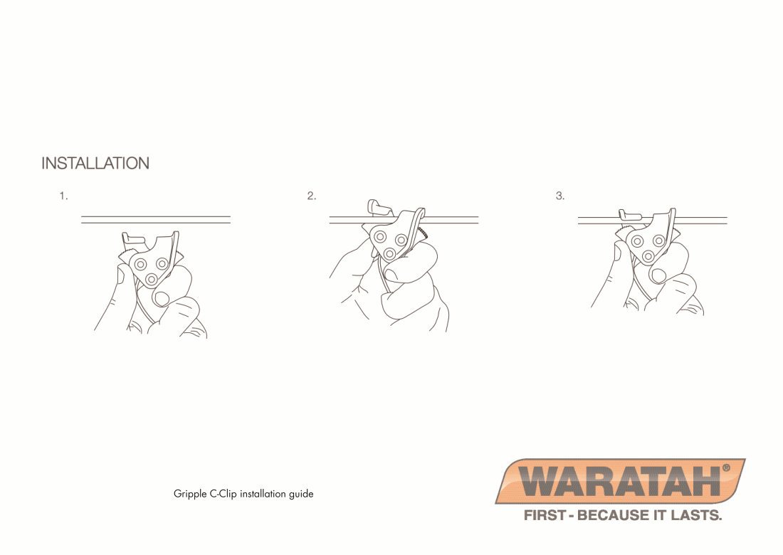 WAR Gripple C Clip Installation