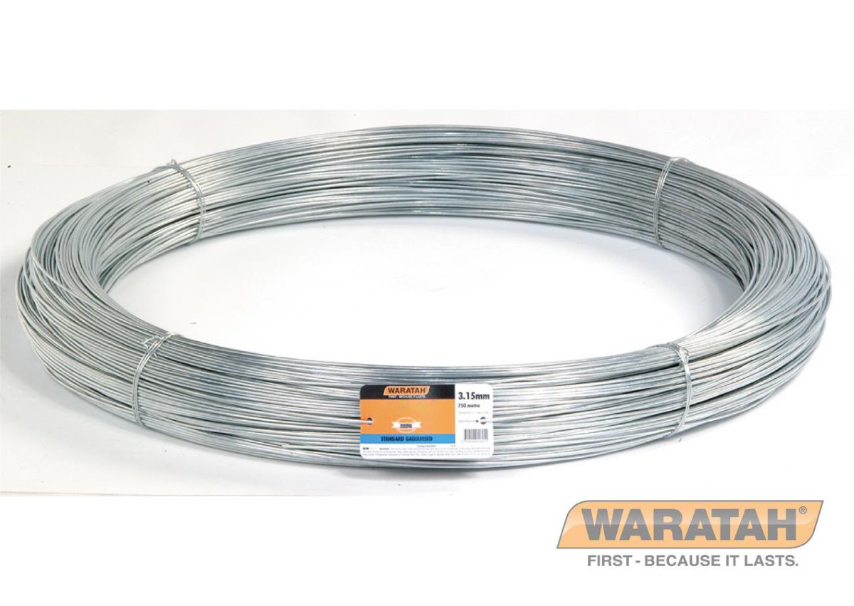 WAR Fencewire Galvanized Low Tensile Wire Profile