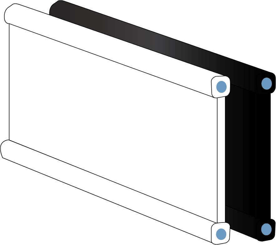WAR Flex Rail Cut Away Graphic