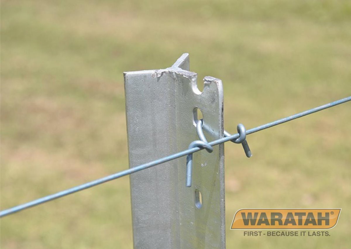 Barbed clearance wire clips